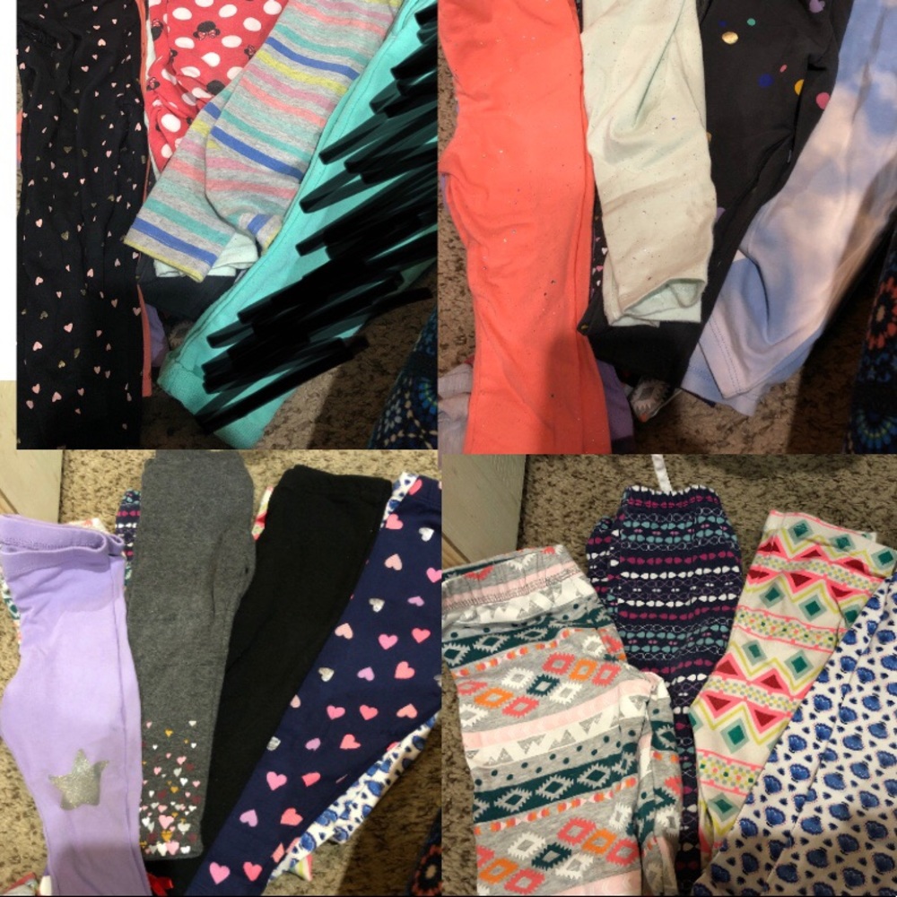 Lot of 15 pairs of leggings